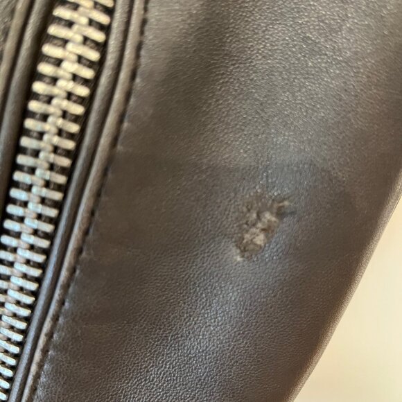 Maje Madone Leather Jacket - Picture 6 of 9